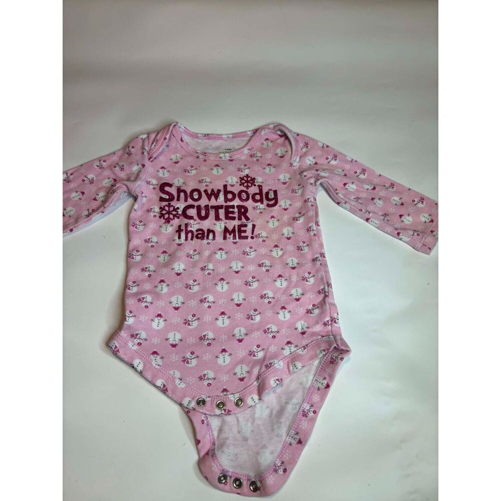 "Showbody Cuter than me!  girls 12 month oneise
